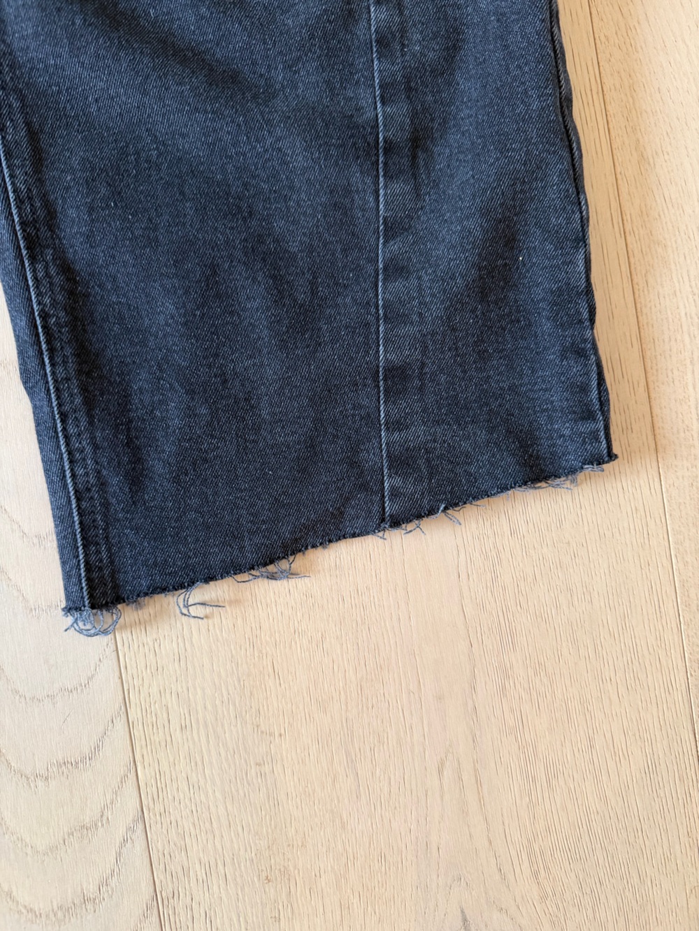 Just Black Denim The Seamed Barrell Jeans Women 27 washed black - Picture 5 of 10